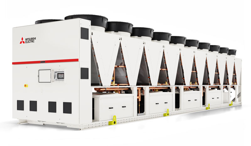 Mitsubishi Electric chiller.