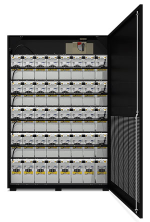 C&D Next Gen Pure Lead battery cabinet for UPS.